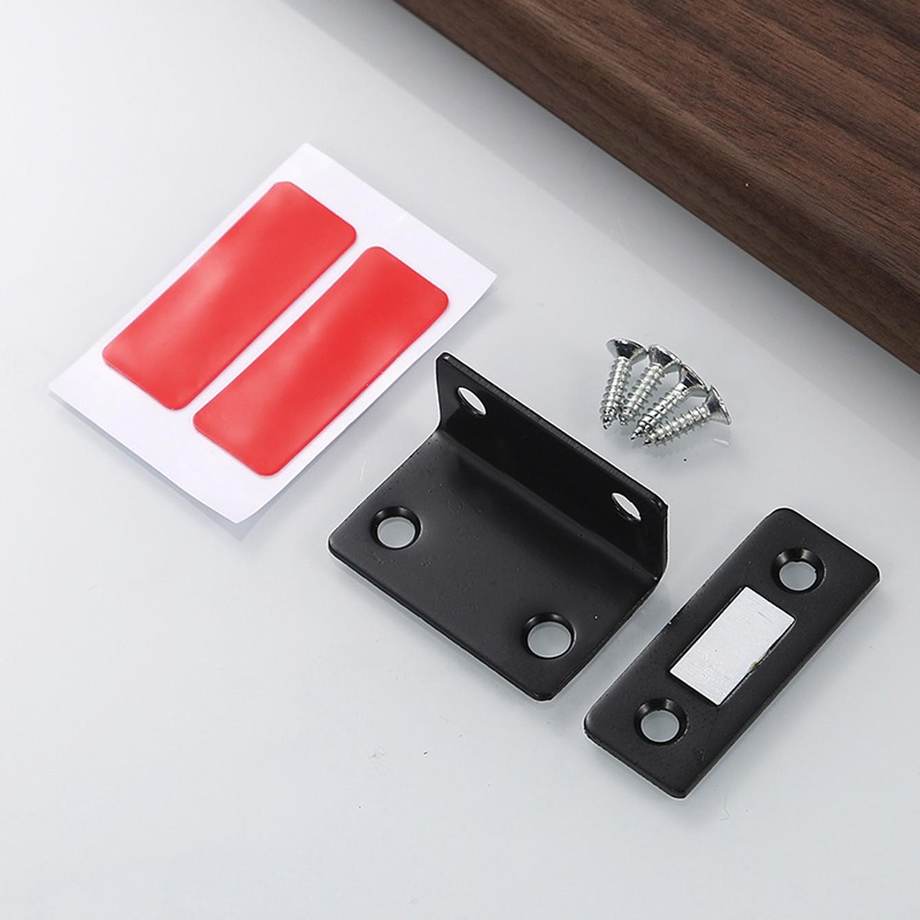 1pc/3pcs, Strong Magnetic Door Latch, Ultra-Thin Magnet for Furniture Cabinets, Screw-Installed, Secure Closure Device