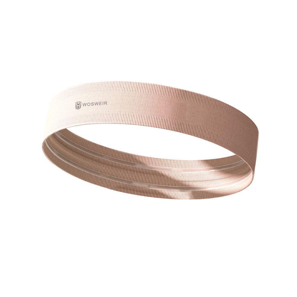 Sports headband, yoga sweat-absorbing headscarf, men's and women's running, badminton, sweat-proof fitness, rope, sweat guide and antiperspirant headband.
