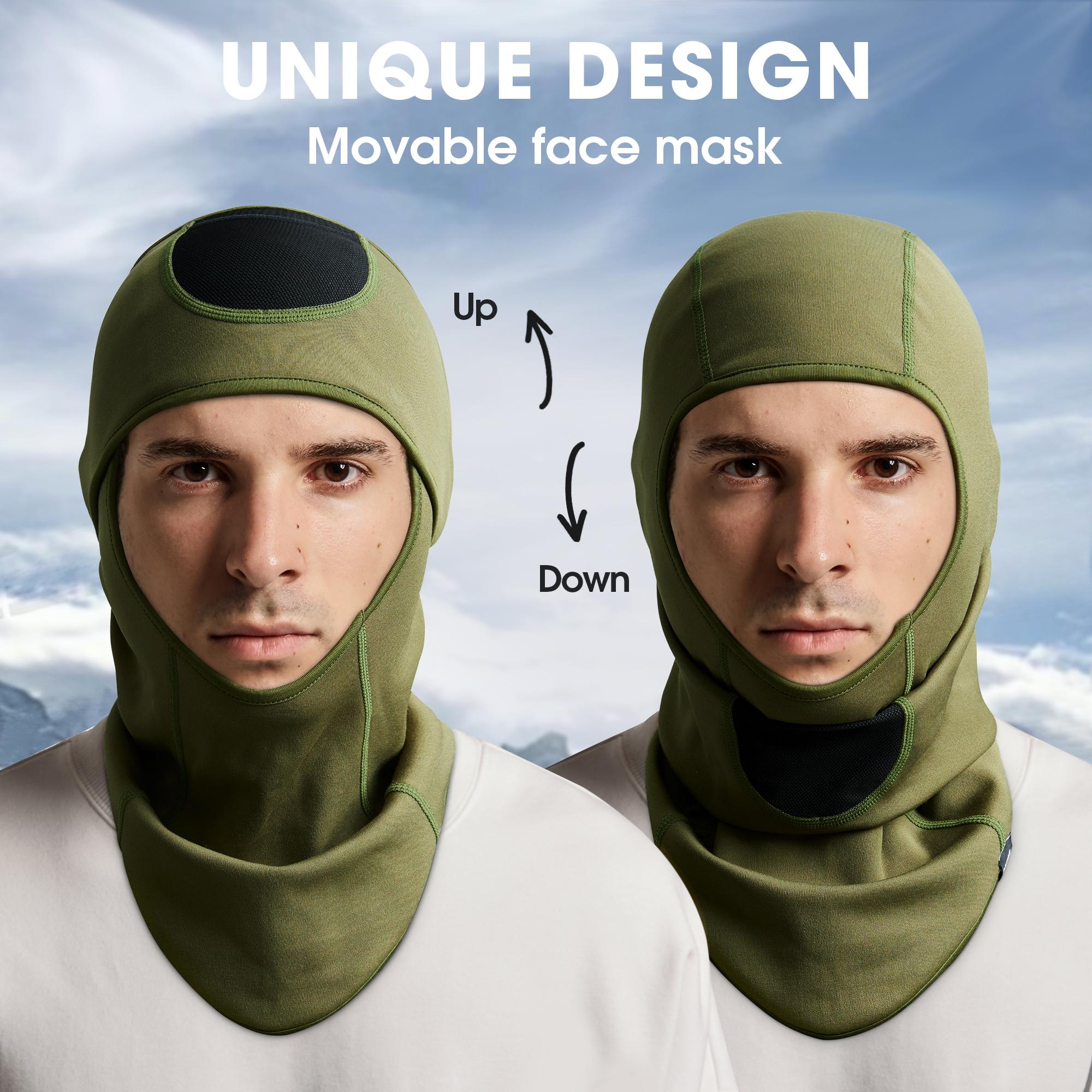 Balaclava Ski Mask Face Covering, Winter Outdoor Sports & Work Protective Gear, Warm & Durable Design for Cold Weather Activities