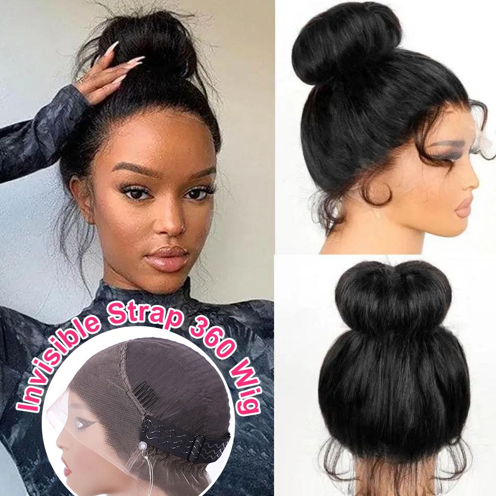 360 Transparent Lace Straight Wig All Human Hair Natural Black Wig Suitable For Black Women Outdoorfun Summer Refreshing Hairstyle 180 Density TikTokShopHolidayHaul 360 Transparent Lace Straight Wig All Human Hair Natural Black Wig Suitable For Black Women Outdoorfun Summer Refreshing Hairstyle 180 Density TikTokShopHolidayHaul