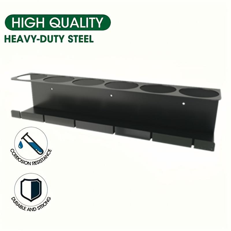 1PC Spray Can Storage Rack Wall Mounted Organizer for Garage Workshop Paint Containers Multi Functional Bracket