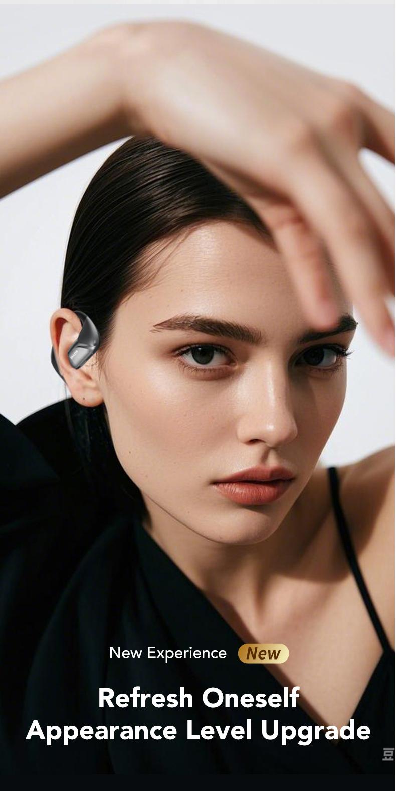 ERAZER XF29 2.4G Open Earphones,True Wireless Bluetooth 5.4 Headphones, IPX5 Waterproof Ear Buds,HiFi Sound Headsets with MIc,2.4G Fast Connect Earphones