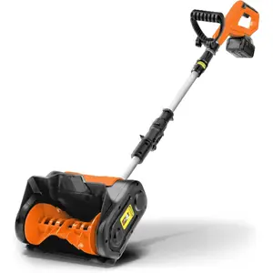Cordless Snow Shovel, 20V 4Ah Electric Snow Thrower - Lightweight, 10"x5" Clearing Path, 25 ft Throwing Distance, 300 lbs/Min Snow Capacity (2025)
