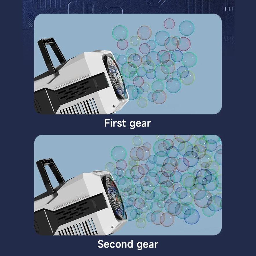 Large Portable Automatic Bubbles Machine, Handheld Kids Outdoor Toy, Gifts for Kids, Automatic Bubble Blower