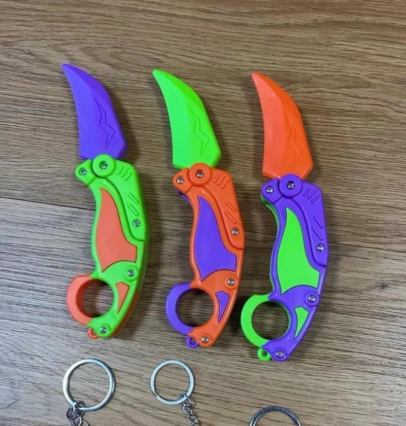 Unisex Plastic Parent-Child Interactive Telescopic Sword Fidget Toy, 8-10 Years Stretching Eject-Retract Multi-Player Battle Game Set, 3D Decompression Stress Relief Toy