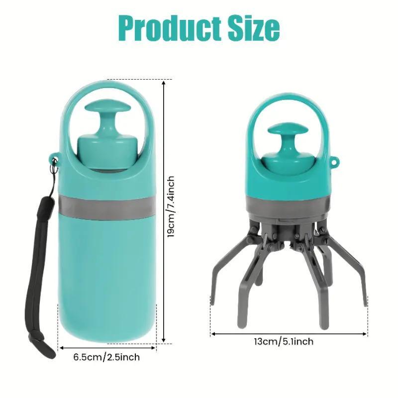 Portable Pet Poop Scooper, 1 Count Dog Waste Bag Holder, Pet Waste Bag ...