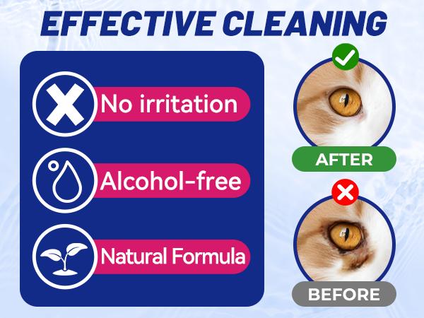 Wellix PET Dog Eye Drops, Eye Drops for Dogs&Cats, Dog Eye Infection Treatment to Soothe Eye Allergy, Soothe Dry Eyes Pink Eyes, Dog Tear Stain Cleaner-60ml Wellix PET Dog Eye Drops, Eye Drops for Dogs&Cats, Dog Eye Infection Treatment to Soothe Eye Allergy, Soothe Dry Eyes Pink Eyes, Dog Tear Stain Cleaner-60ml