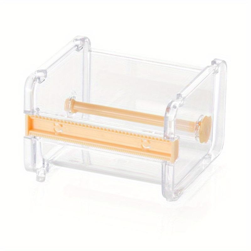 Creative Washi Tape Cutter Set: The Perfect Stationery Tool for Students - Transparent Tape Holder, Tape Dispenser & More!