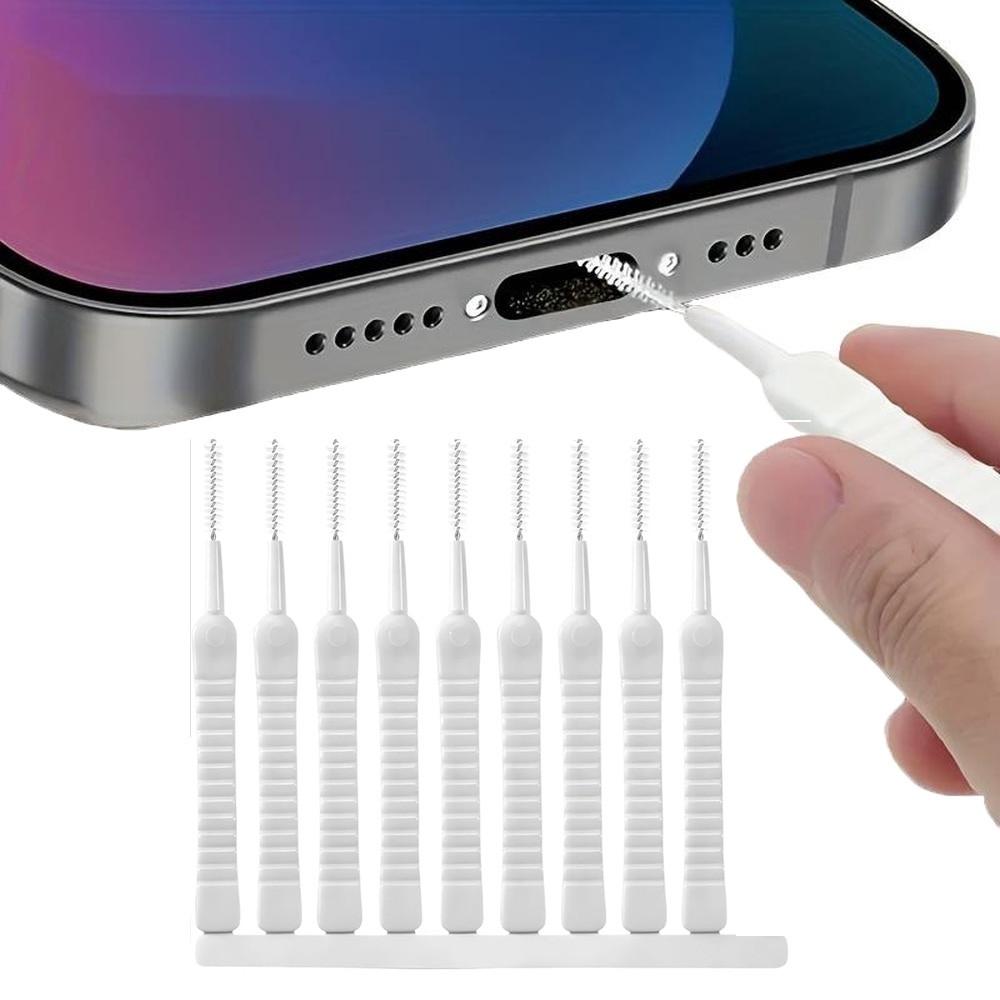 10pcs Shower Head Cleaner Picks, Unclogger for Small Hole Gap, Anti-Clogging Tool Kit, Phone Charge Port Cleaning Tool, Cleaning Brush