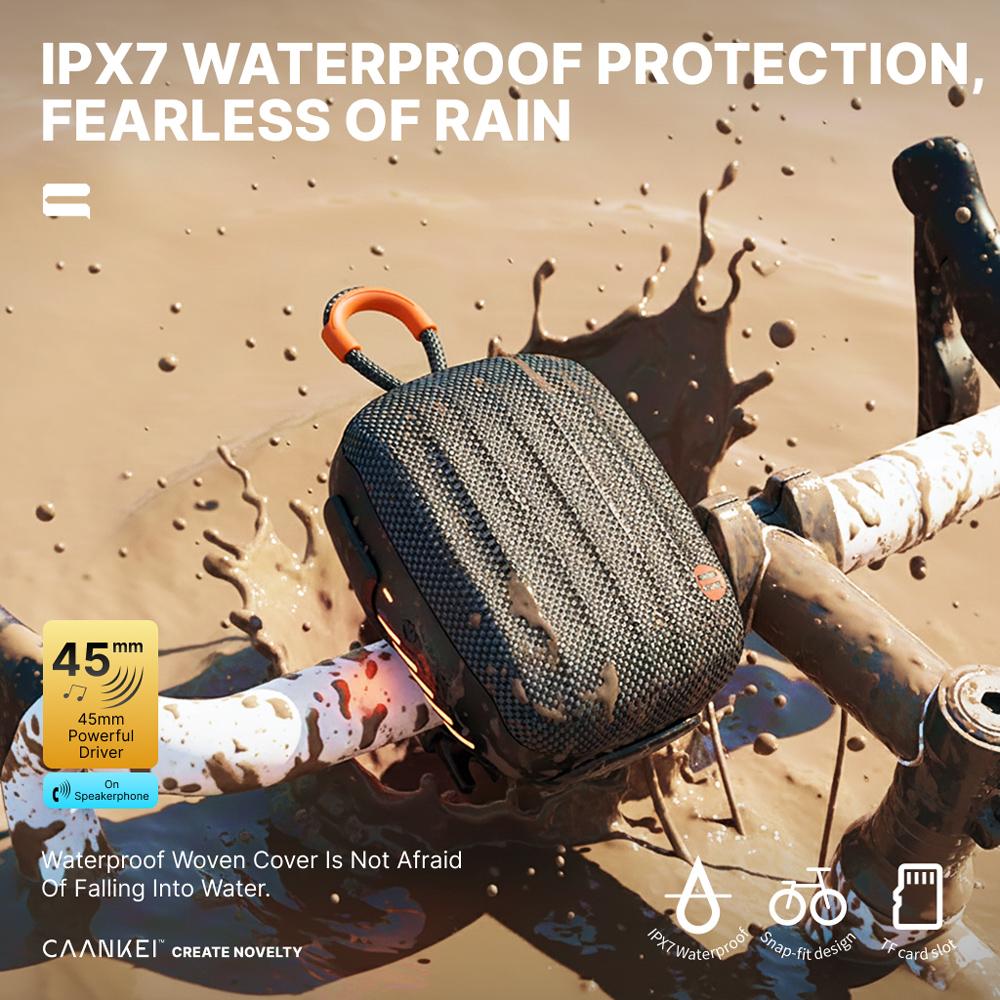 Bicycle Bike Wireless Bluetooth Speaker Portable Mini Waterproof Subwoofer Caixa De Som Sound Box Music Bocina Blootooth Coluna small card clip motorcycle riding bass car outdoor