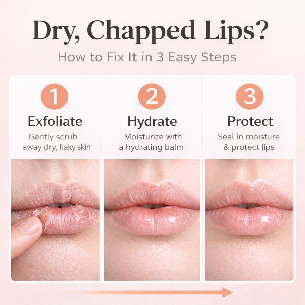 Soothing Prep Lip Mask, Cooling Peel Off Lip Mask, Hydrating Lip Mask For A Softer & Smoother Pout, Infused With Hyaluronic Acid, Non-Sticky, Vegan & Cruelty-Free​, Gentle Exfoliator for Lips, Hygienic & Easy Application, Daily Lip Care, 0.33 fl.oz