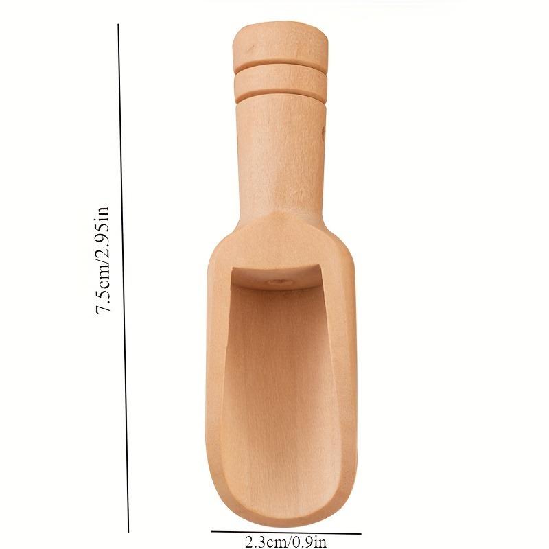 2pcs Wooden Spoon - Suitable for coffee, tea, milk powder and seasonings, versatile kitchen utensil