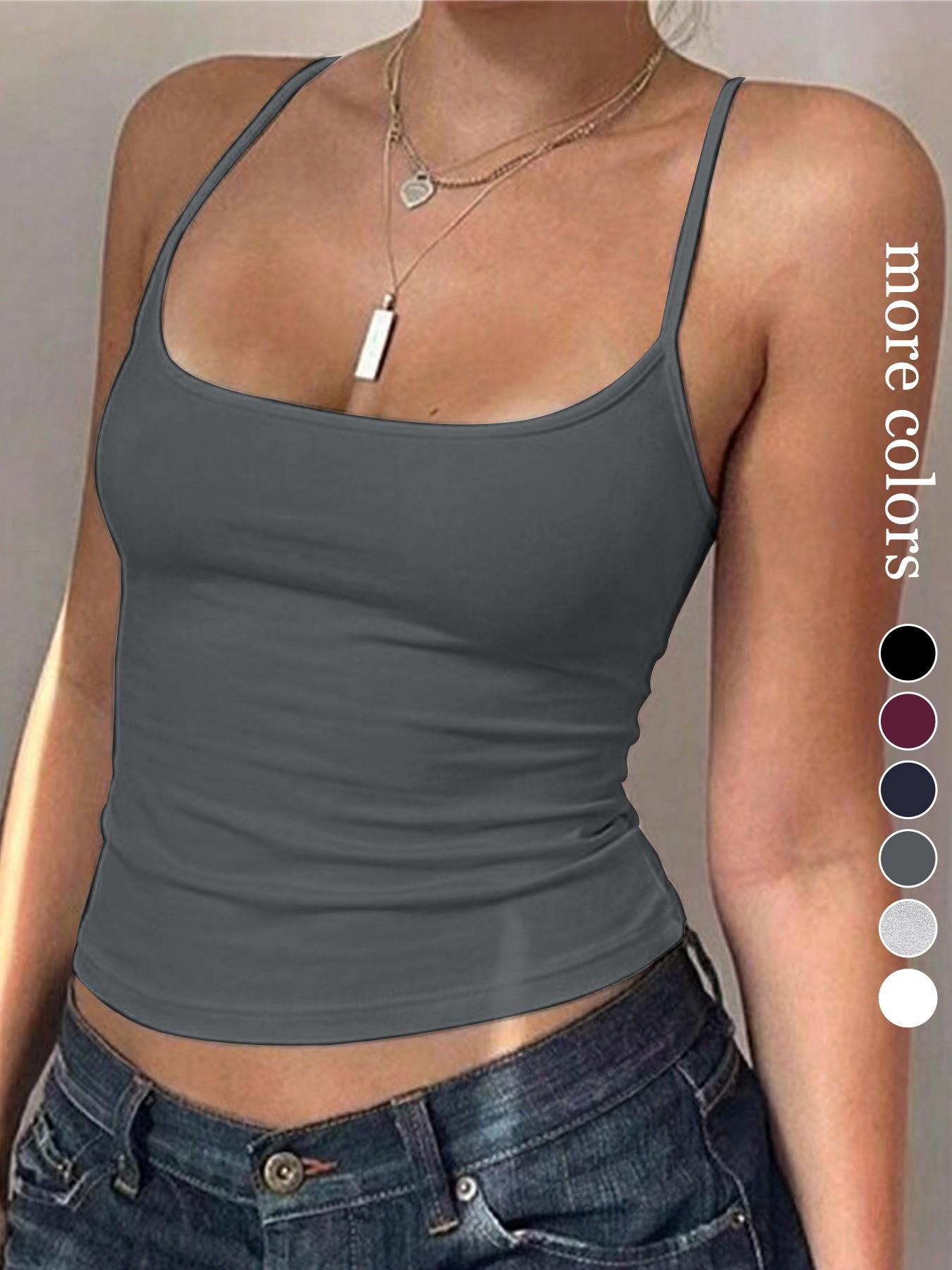 Women's Slim-Fit Short Casual Vest Four-Piece Set, Perfect for Back-To-School in Summer, Stylish and Comfortable