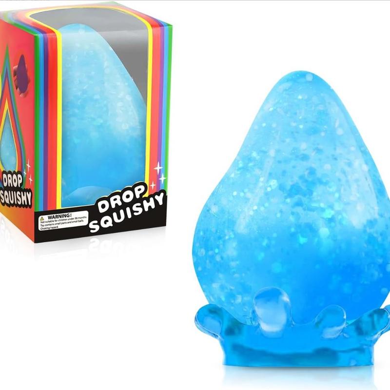 1/5pc Novelty Stress Relief Toy Set, Relieve Anxiety, Slow Resilience, Party Gift, Festival Gift Creativity, Soft and Slowly Rising Stress Relief Toys - Cute Desktop Accessories for Office Workers, Blue Series, Squishy Series, Boxed