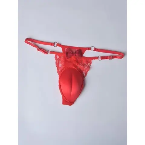 Women's 3D Padded Mesh Lace Underwear Panties - Adjustable Straps, Soft Skin-Friendly Slim Fit Lingerie, 3D Padded Support Sports Protective Gear for Daily Styling, Cosplay Parties