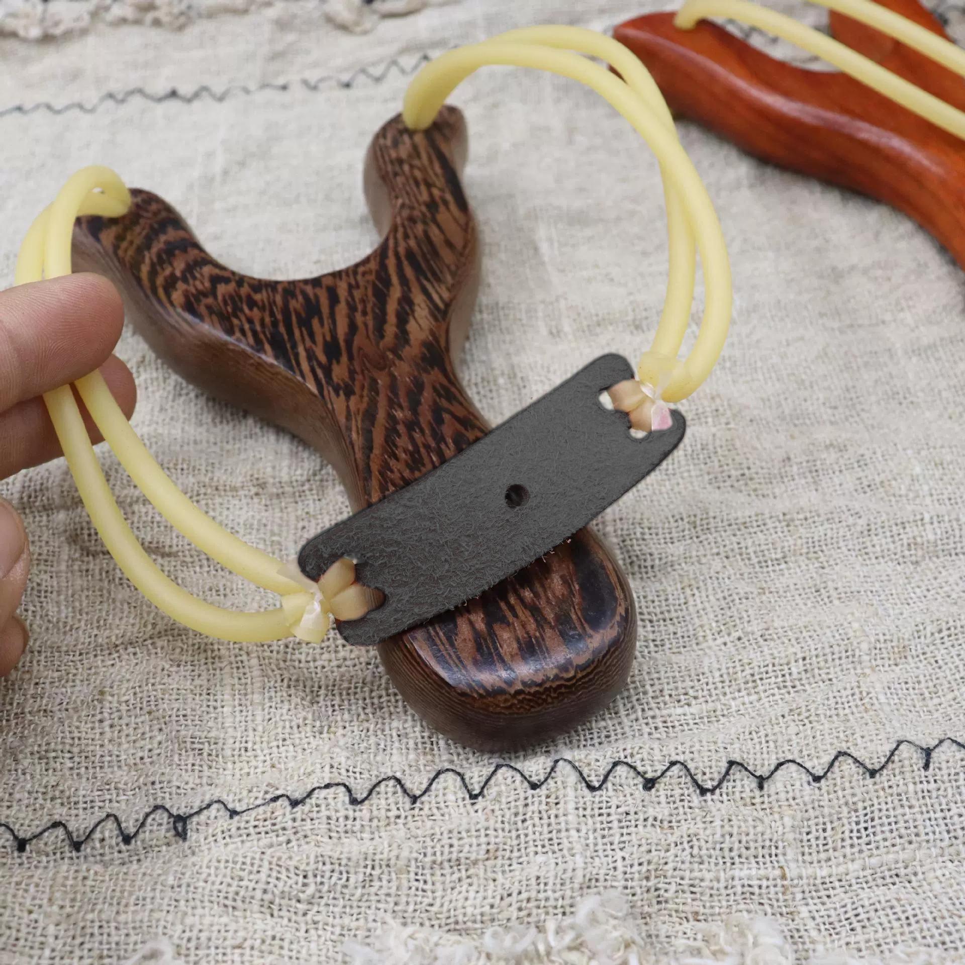 Wooden Slingshot Toy, 1 Count Outdoor Shooting Toy, Outdoor Shooting Toy for Adults, Outdoor Recreation Equipment