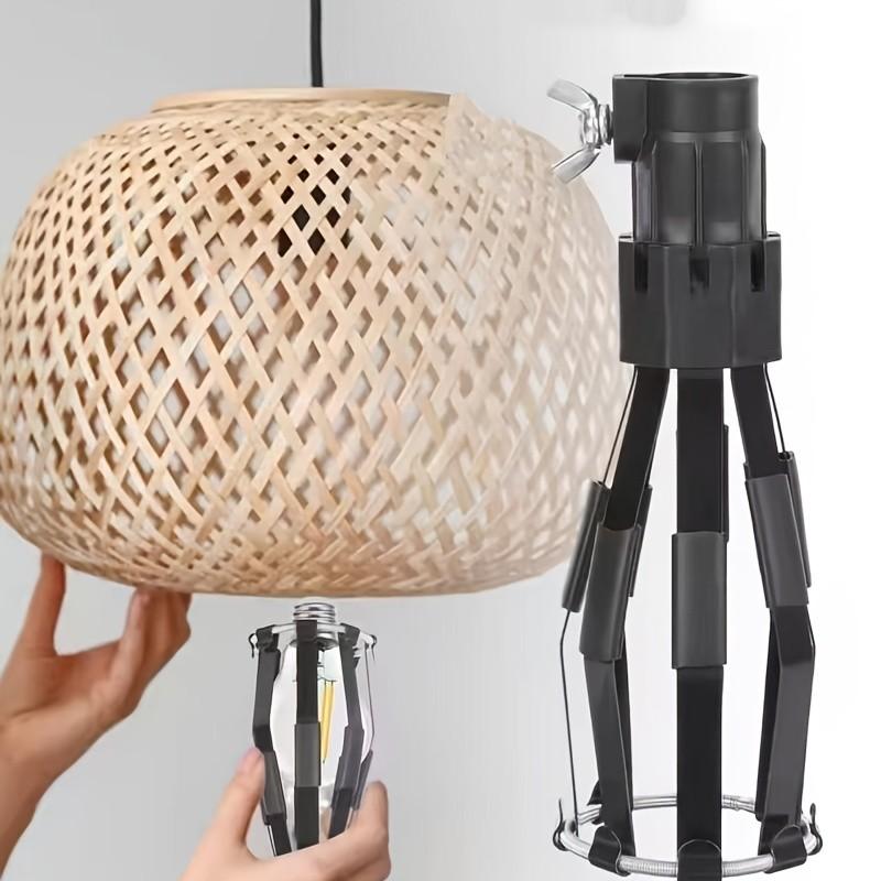 Adjustable Height Light Bulb Replacement Tool, Easy Installation & Removal Design, Ideal for Home Use, Durable Construction