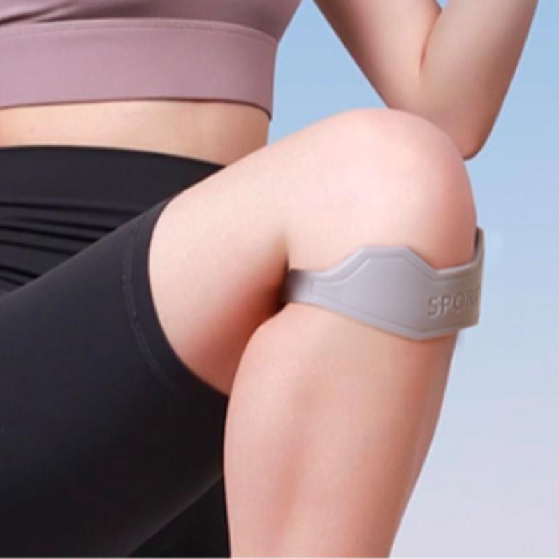 Patellar Knee Strap Joint Protection Rubber Knee Brace Elastic Fixing Support for Men Women Sports Knee Power Band Knee Supporter