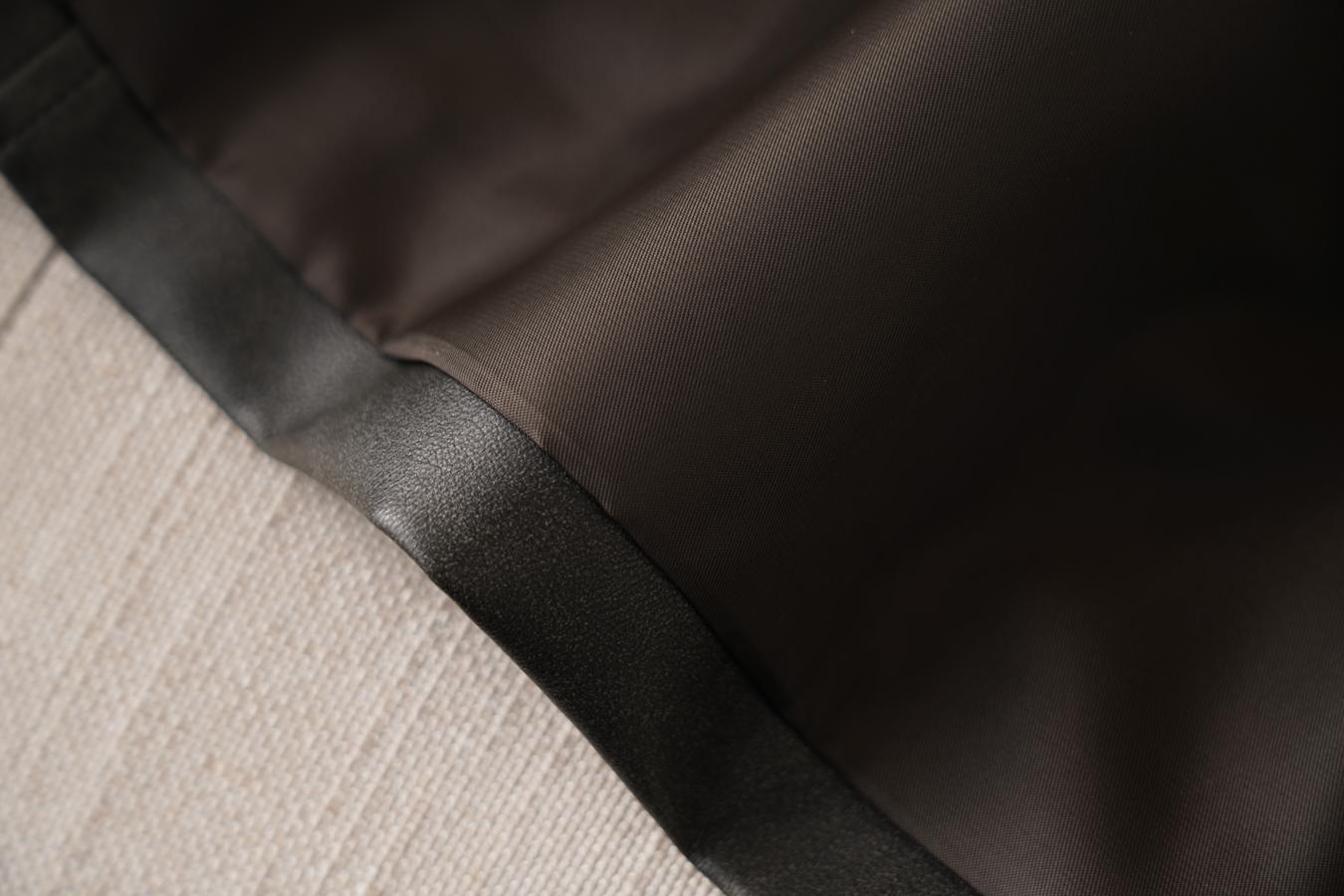 Women's Solid Color Button Front Pu Leather Vest, Fashion Casual V Neck Outerwear for Work Office Business, Ladies Spring & Fall Clothes