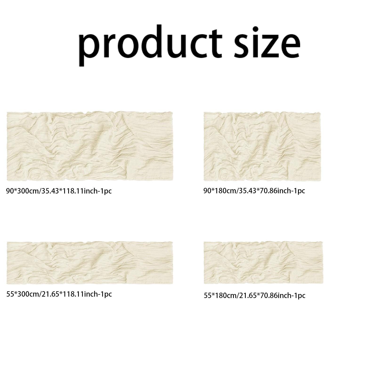 1/6/10pcs Beige Table Runner Bohemian Country-StyBeigele Table Runner, Suitable for Weddings, Baby Baptism Parties and Holiday Decorations