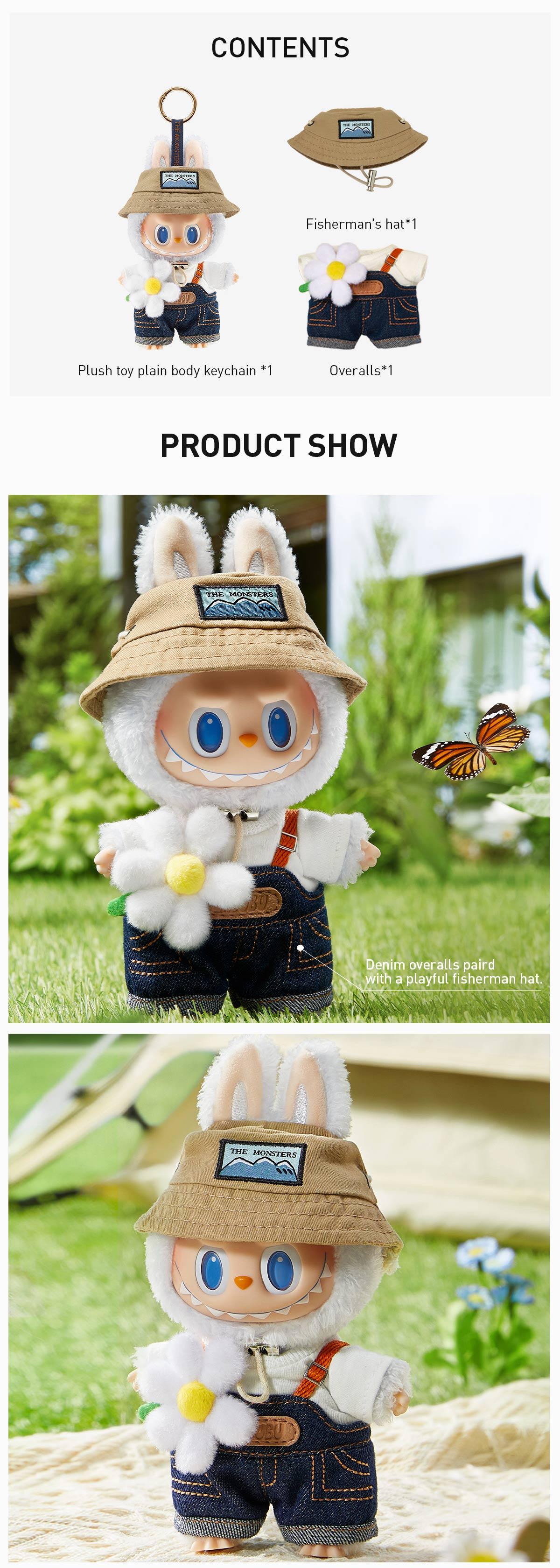 POP MART THE MONSTERS FALL IN WILD SERIES-Vinyl Plush Doll Pendant, Labubu Collectible Toys