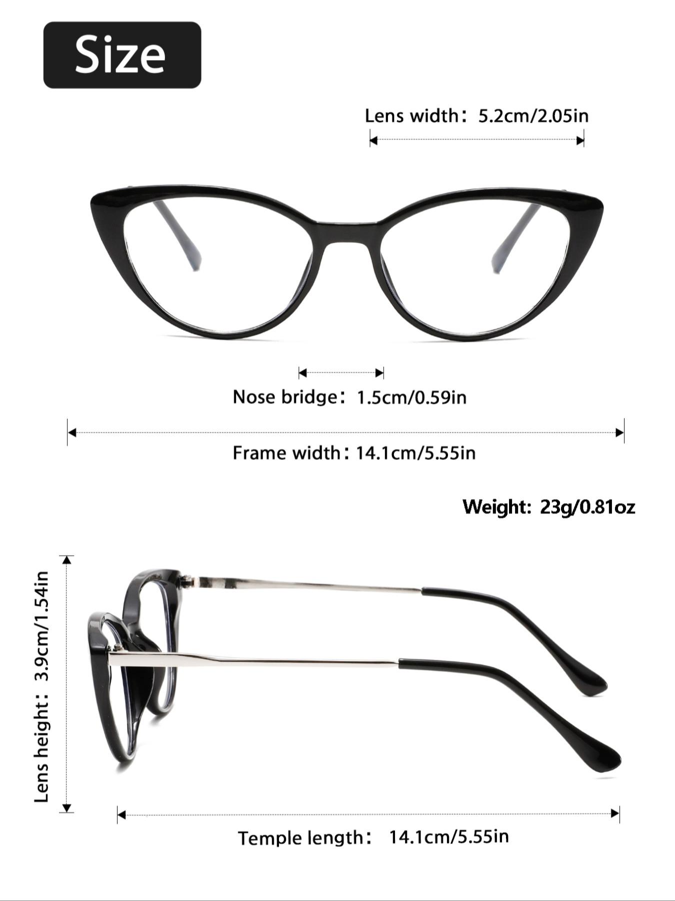 Elegant Cat Eye Small Frame Glasses for Women, Daily Wear, Office Commute, Business Casual, Style, Flat Lenses, Fashionable Frames Glasses