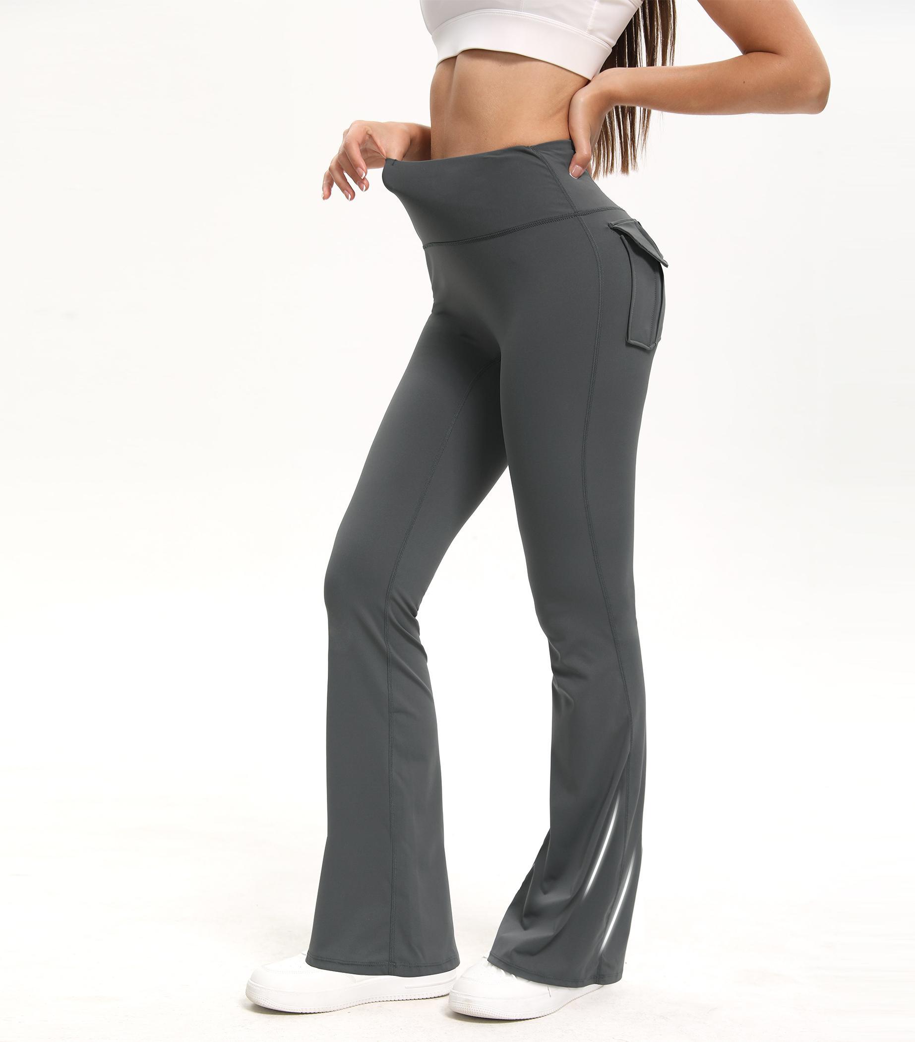 3PCS Women's Flared Leggings with Pockets Women's Flared Sweatpants Fitness Leggings Butt Lifting Fitness Yoga Leggings Track Pants Grey Sweatpants Women Streetwear Exercise Pants Activewear Outdoor(3-Piece Combination) 3PCS Women's Flared Leggings with Pockets Women's Flared Sweatpants Fitness Leggings Butt Lifting Fitness Yoga Leggings Track Pants Grey Sweatpants Women Streetwear Exercise Pants Activewear Outdoor(3-Piece Combination)