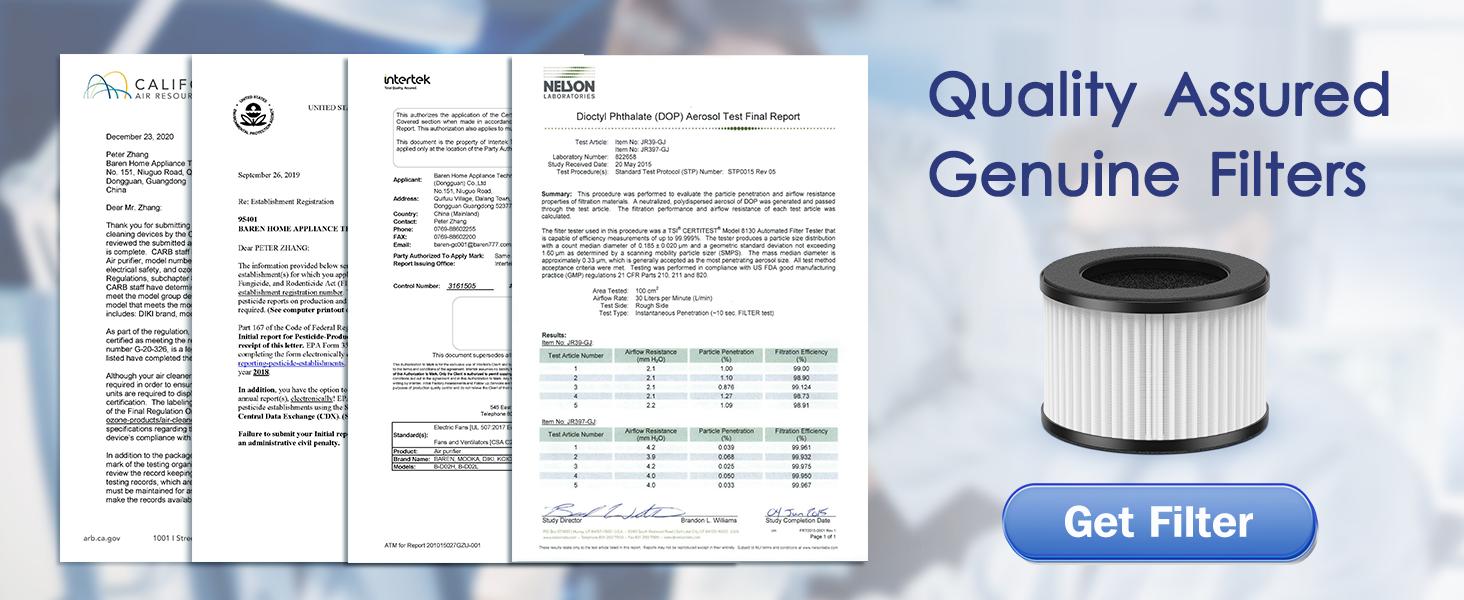 MOOKA 2-Pack Air Purifiers H13 HEPA Filter for Home Bedroom Up to 300Ft² with USB Cable, Night Light, 3-Stage High-Performance, 15dB Sleep Mode, 4 Fan Speeds, Pet & Smoke Removal, Travel-Friendly, M01