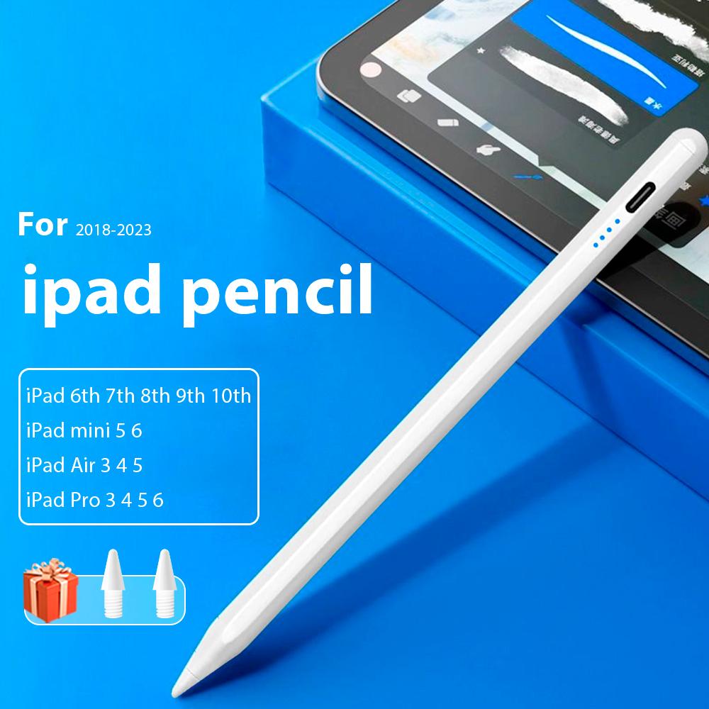 Palm Rejection Stylus Pen for Apple iPad, Compatible with iPad Air M2, Pro 13-in, Pro 12.9-in, 10th Gen, 7th-9th Gen 10.2-in