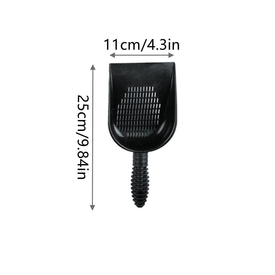 Multi-Functional Detachable Sand Sifter, Three-In-One Aquarium Bottom Cleaning Scoop, Reptile Substrate Cleaner, Cat Litter Scoop, Aquatic Decor Filter Tool