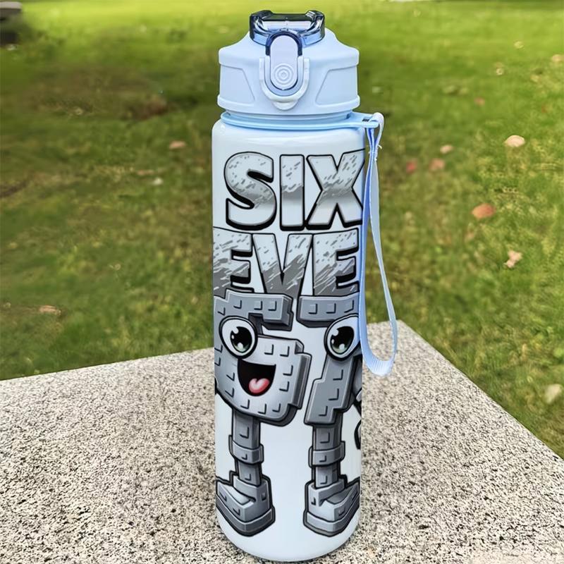 1pc 67 Plastic Water Bottle, Blue,Green,Purple,Pink,Cute Printed Design Plastic Sports Bottle, Flip Top, Reusable, 25oz 750ml Lightweight Leak Proof Travel Drinks Bottle Drinking Cup Running, Ideal Gift for Birthday, Easter, Valentine's Day 1pc 67 Plastic Water Bottle, Blue,Green,Purple,Pink,Cute Printed Design Plastic Sports Bottle, Flip Top, Reusable, 25oz 750ml Lightweight Leak Proof Travel Drinks Bottle Drinking Cup Running, Ideal Gift for Birthday, Easter, Valentine's Day