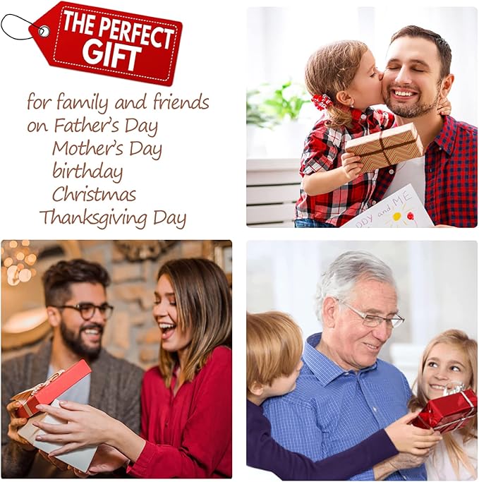 LED Flashlight Gloves, Gifts for Men Him Boyfriend Husband, Cool Gadget Finger Lights Waterproof for Camping Fishing Repairing, Fathers Day Christmas Birthday Gift