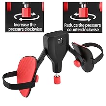Thigh Trainer Master for Women & Men, Kegel Master & Pelvic Floor Trainer, Inner Thigh Exerciser, 22-77lbs Resistance, Glute & Hip Toner, Home Workout Equipment with Bands, Fitness for Home & Travel