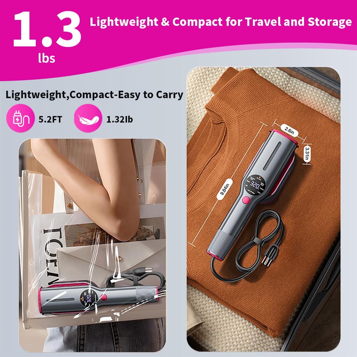 Dr.Flash Garment Steamer for Clothes, Portable Travel Clothing Steamer Iron, 7 Mode with LED Display, 5s Fast Heating, 90° Swivel Handle, New Year Gift Dr.Flash Garment Steamer for Clothes, Portable Travel Clothing Steamer Iron, 7 Mode with LED Display, 5s Fast Heating, 90° Swivel Handle, New Year Gift
