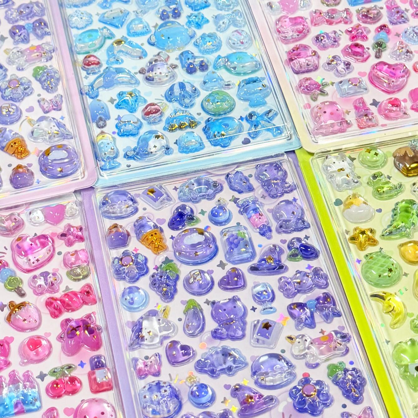 Handmade Reward Puzzle Journal Gouka Sticker Art, Creative DIY Craft Book for Kids & Adults, Educational Fun Activity Notebook
