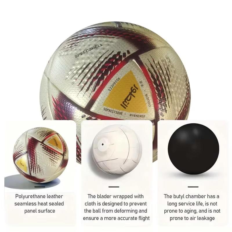 High Quality Soccer Balls, Official Size 5 PU Material, Seamless Goal Team, Outdoor Match Game, Football Training Ballon De Foot, Soccer Training Equipment