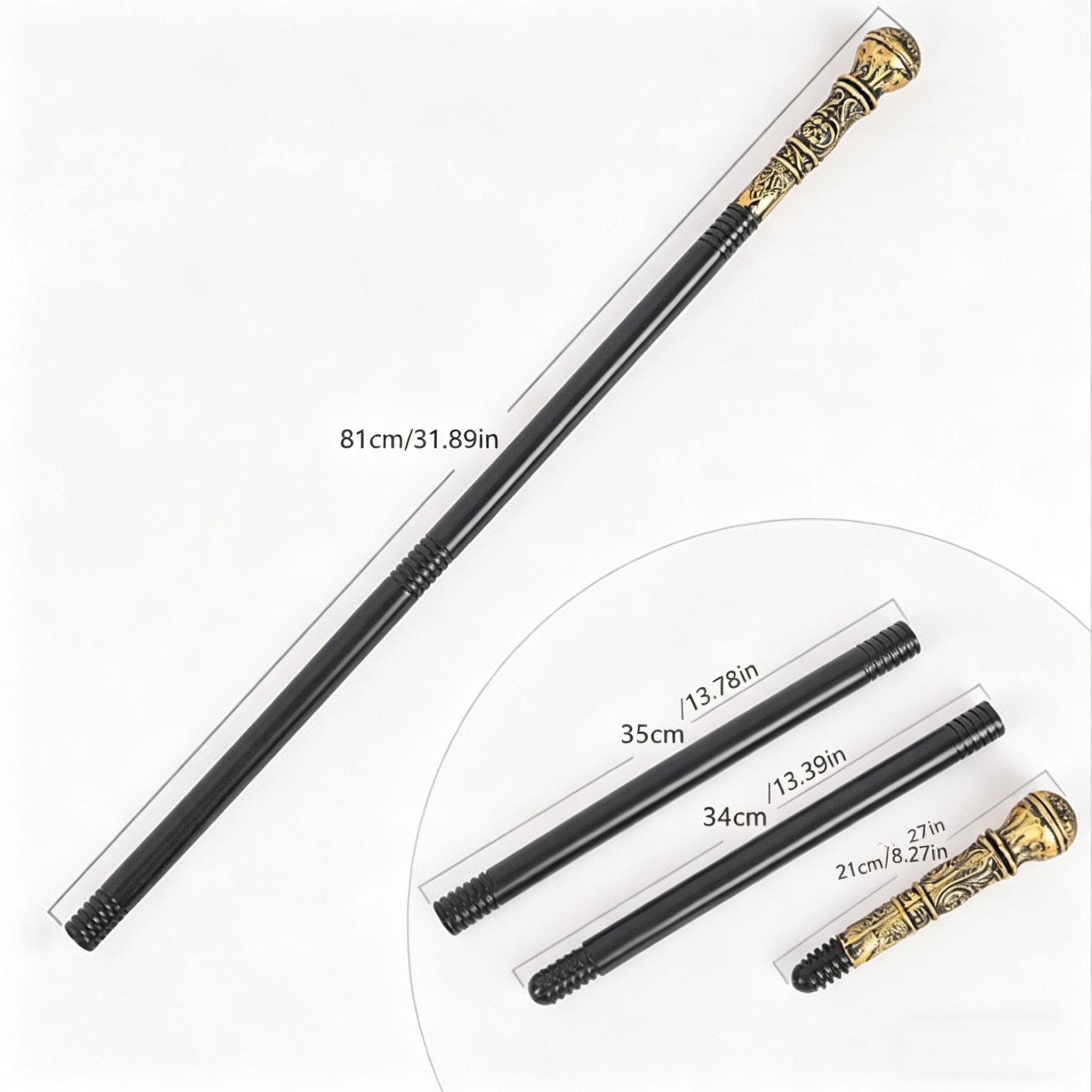 Cool Wizard Wand for Costume Performances, 80cm Perfect for Role-Playing Parties, Essential Prop for Fantasy Events