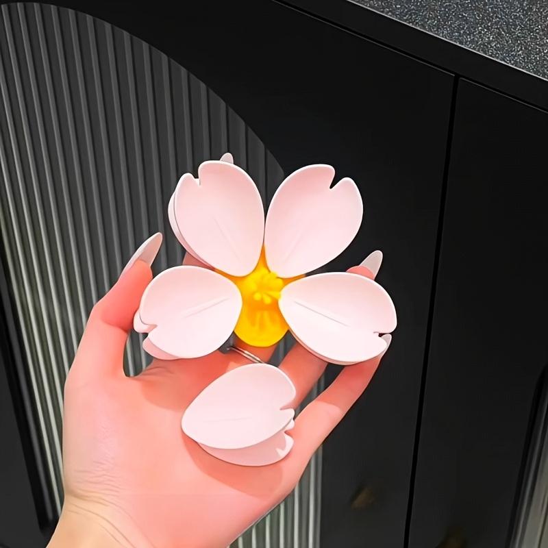 Magnetic Cherry Blossom Refrigerator Sealing Clip, Petal Seal Clips, Creative High-End Design, Style Beautiful Fridge Magnet