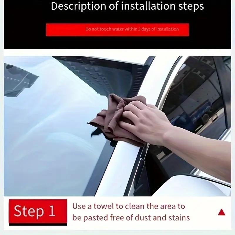 Car Rubber Seal Strip, Edge Seal for Car Roof Windshield, Window Seal Protector, Automotive Rubber Sealing Gel, Essential Car Accessories