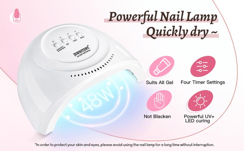 JEWHITENY 14 Colors Poly Gel Nail Kit Glitter All In One Polygel Nail Kit Starter Kit Polygel Nail Kit With U V Lamp Base Top Coat Gift for Women for gift #cozyvibes #effortlessbeauty