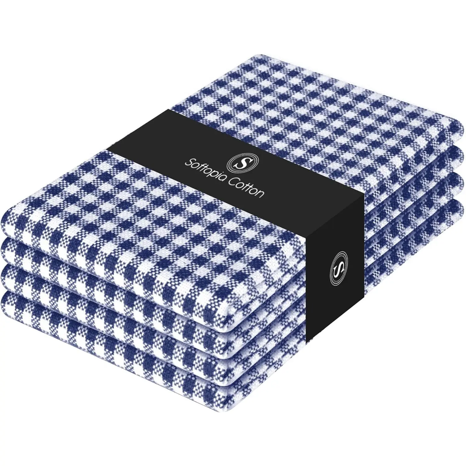 Ink Blue - Mini Checked
