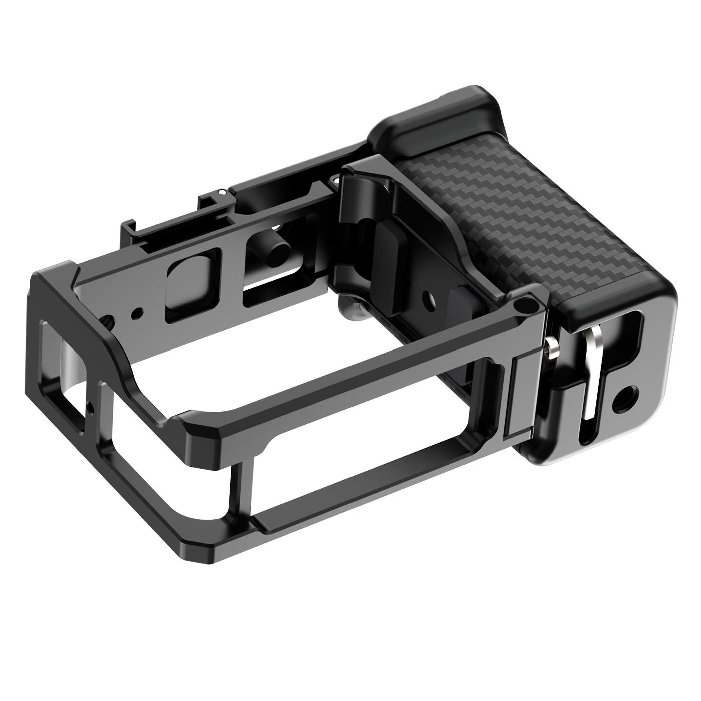 Feichao Handheld Grip Rabbit Cage Kit for Insta360 Ace Pro/ace Pro2, Shutter Handle Protective Frame, New Camera Accessory for Street Shooting Protection