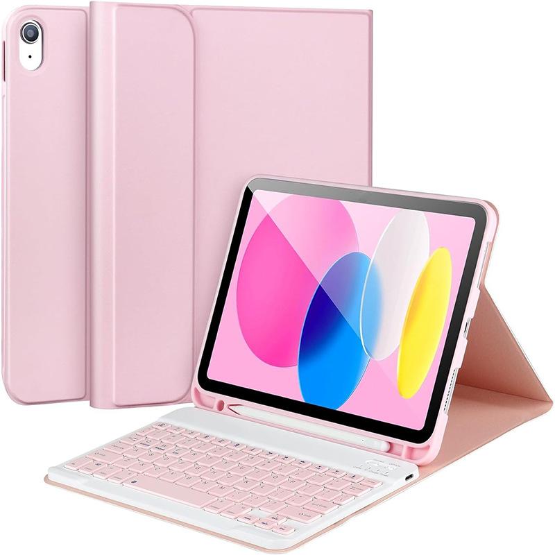 iPad 11th Gen A16 11-Inch Keyboard Case, Bluetooth-compatible Mouse Combo, Women's Design, Apple Pencil Holder, 2022 Model