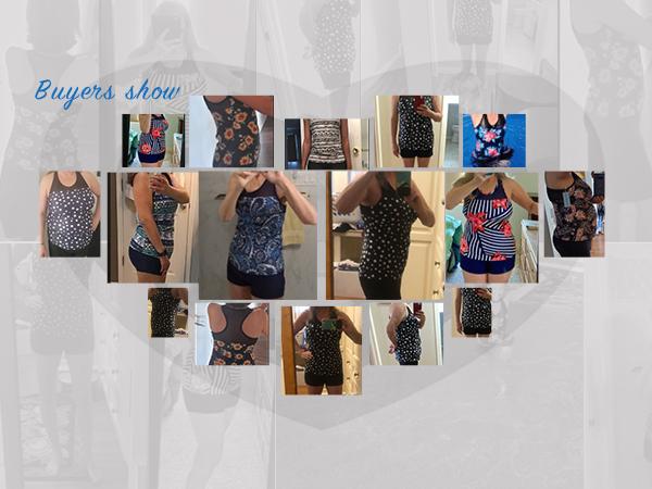 Yonique Women's Two Piece Athletic Tankini Swimsuits with Shorts, Mesh Shoulder Racerback Tank Top & Mid-Waist Solid Boy Shorts, Two-Piece Sporty Swimwear with Boy-Leg Bottoms