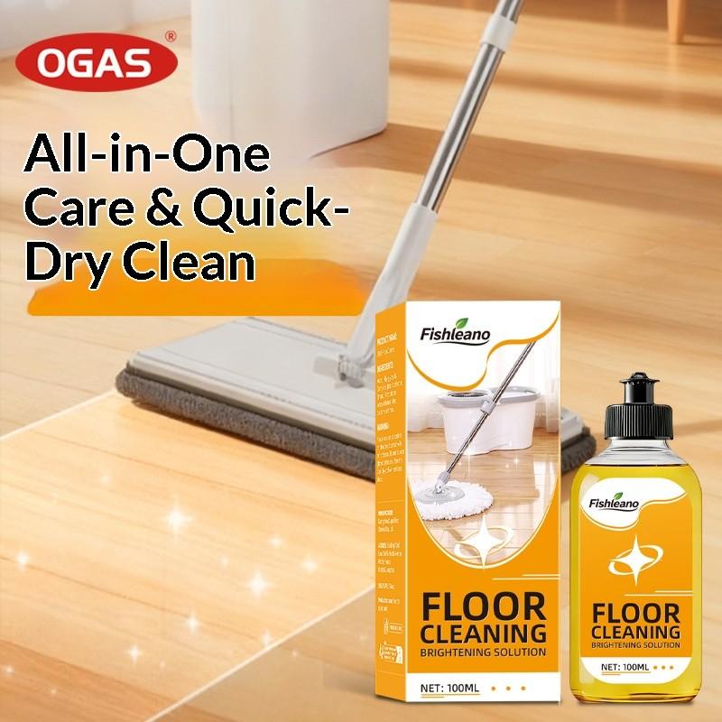 Kitchen Floor Tile Cleaner Liquid, Stain Remover Brightener Deodorizer, 1ps/2ps Scented Mopping Cleaning Solution, Home Care Essential