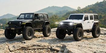 ARRIS Hobby Grade 1/24 Scale 4x4 Metal RC Rock Crawler Car - 4-Link Suspension, LED Lights, 15 Ball Bearings, 2x7.4V Batteries, 2.4GHz Offroad Control, Metal Gears, Indoor/Outdoor Truck for Hobbyists, Desktop Stress Relief, Rc Crawler Car, Rc Cars