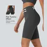 Halara UltraSculpt™ High Waisted Tummy Control Pocket Shaping Training Biker Shorts 9''