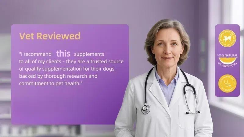 8-in-1 Dog Multivitamin Soft Chews with Probiotics - Gut & Immune Support - Pork Flavor - 90 Delicious Treats for Dogs