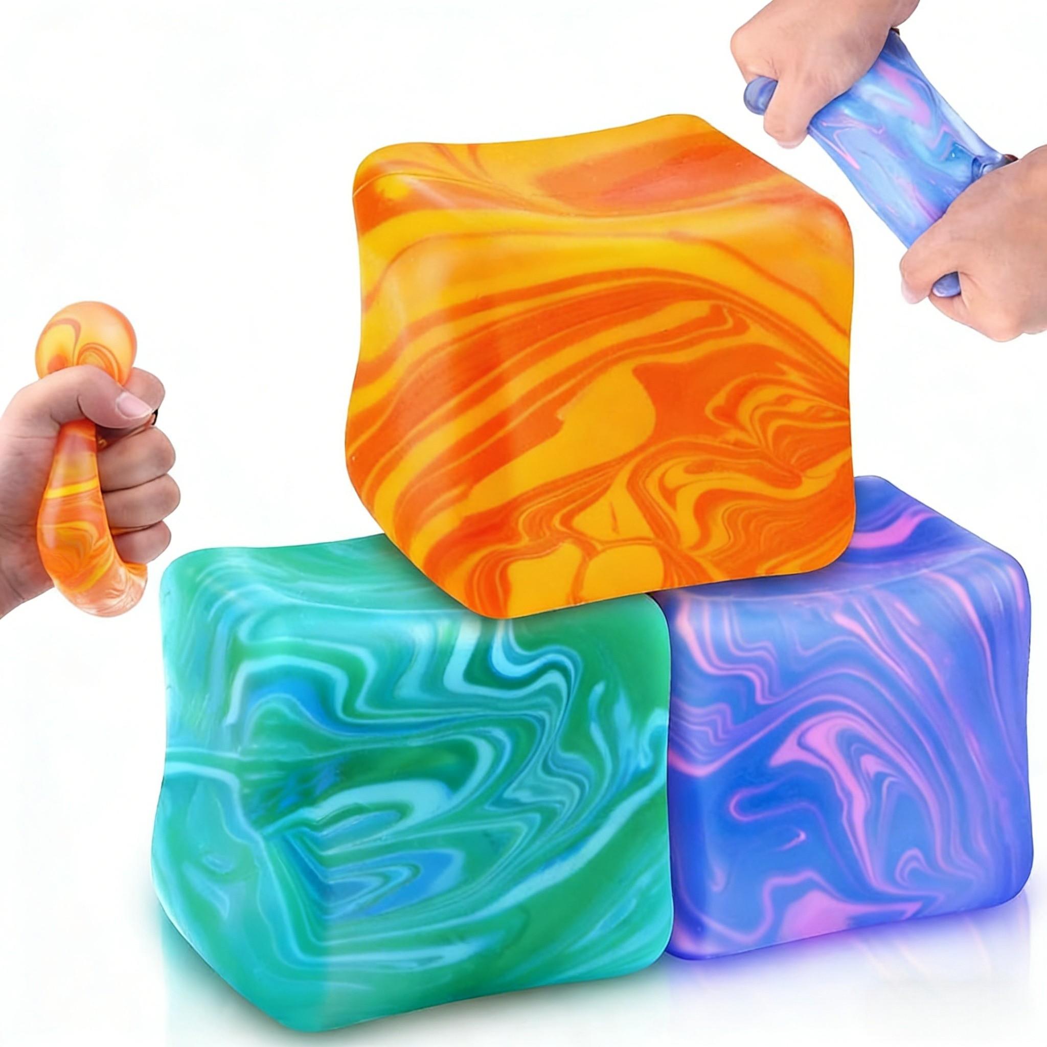 Anxiety Relief Sensory Toy, Soft Touch Stress Ball, Hand Strength Training, Party Gift, Birthday Present, Filler for Gift Bags, Squishies