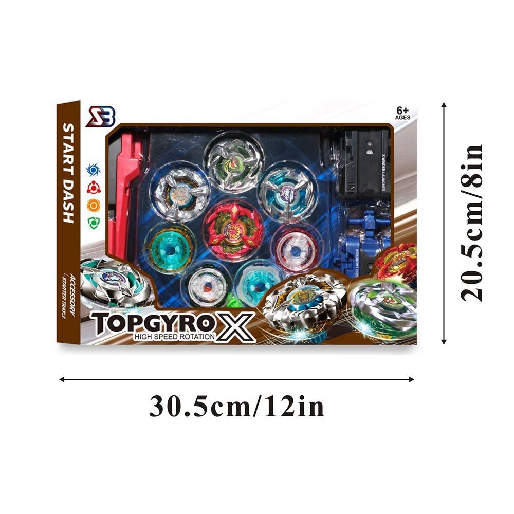 Annual X Series Battle Armor Spinning Top Gyro Gift Box Set